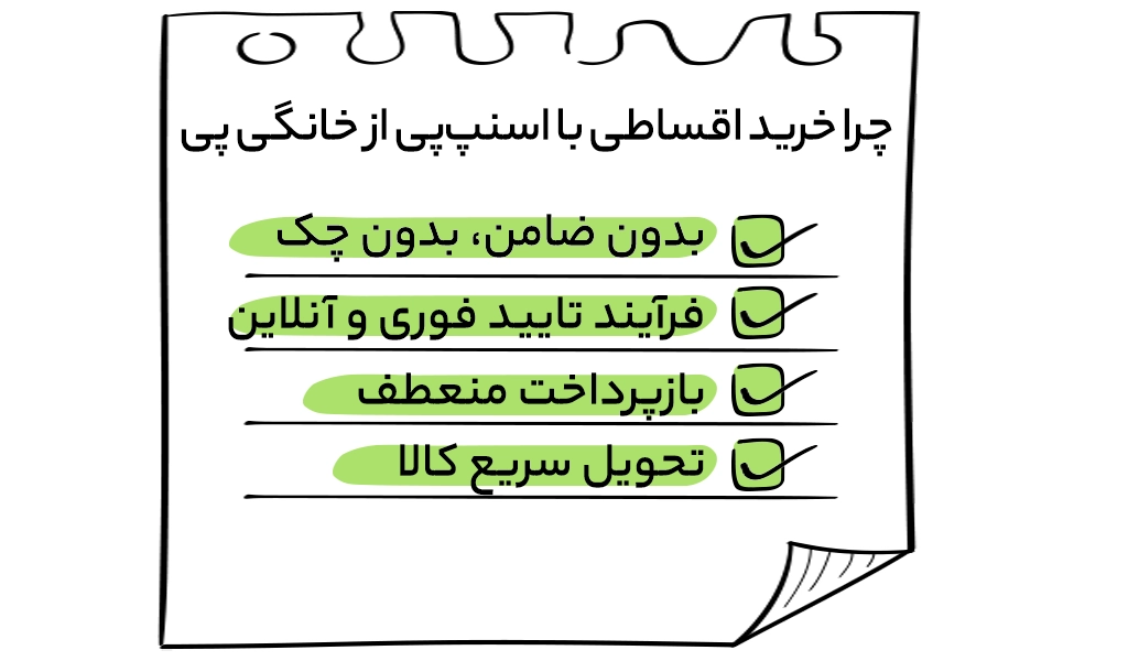 خرید اقساطی از خانگی پی