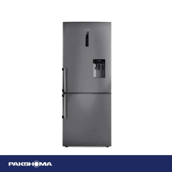 946-1 یخچال فریزر پایین پاکشوما مدل RCP-496 اینوکس - تصویر 1