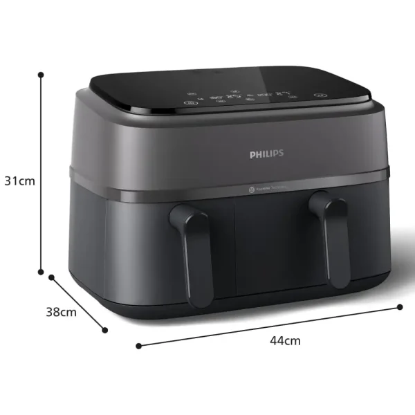 سرخ کن بدون روغن دوقلو فیلیپس مدل NA350 - تصویر 5