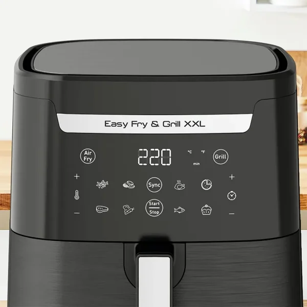 سرخ کن بدون روغن تفال مدل EY 801 مشکی - تصویر 3