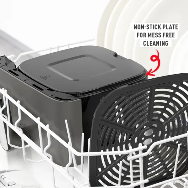 سرخ کن بدون روغن تفال مدل  EY855 استیل - تصویر 5