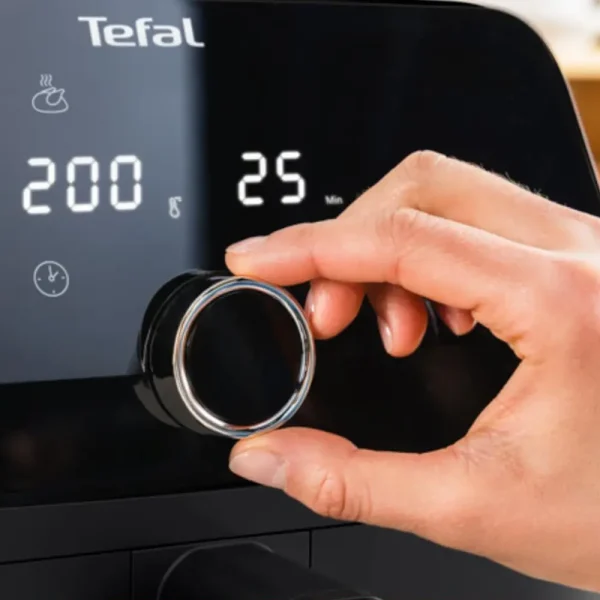 سرخ کن بدون روغن تفال مدل EY855 مشکی - تصویر 5