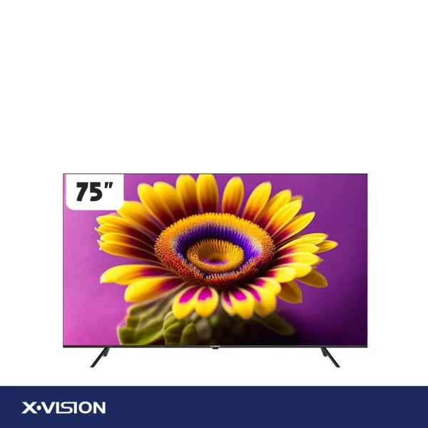 تلویزیون QLED هوشمند ایکس ویژن 75 اینچ مدل 75X15 - تصویر 1