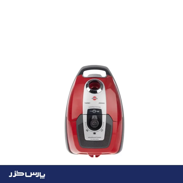 جاروبرقی پارس خزر مدل Turbo 2500WS قرمز - تصویر 1