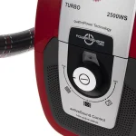 جاروبرقی پارس خزر مدل Turbo 2500WS قرمز - تصویر 3