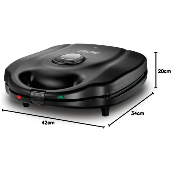 ساندویچ ساز بلک اند دکر مدل TS4130-B5 - تصویر 2