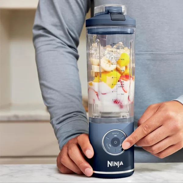 شیکر شارژی نینجا مدل BC251 سورمه ای - تصویر 2