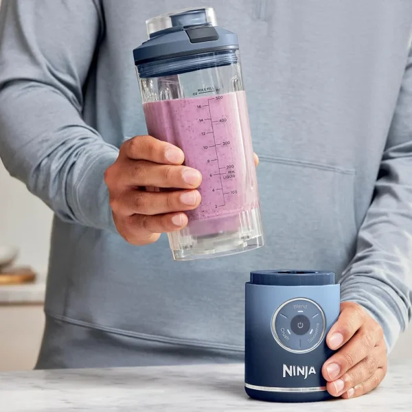 شیکر شارژی نینجا مدل BC251 سورمه ای - تصویر 4