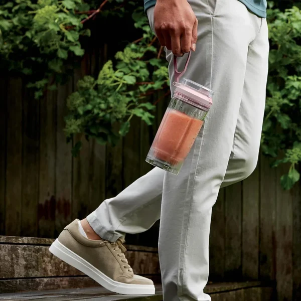 شیکر شارژی نینجا مدل BC251 صورتی ملایم - تصویر 5