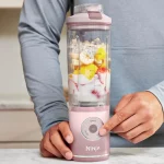 شیکر شارژی نینجا مدل BC251 صورتی ملایم - تصویر 6