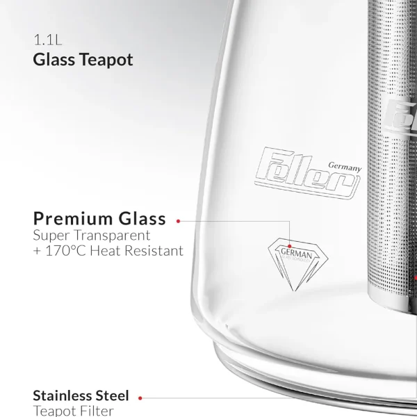 چای ساز فلر مدل TS290 - تصویر 8