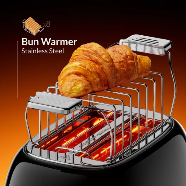 توستر نان فلر مدل TO290BK - تصویر 5