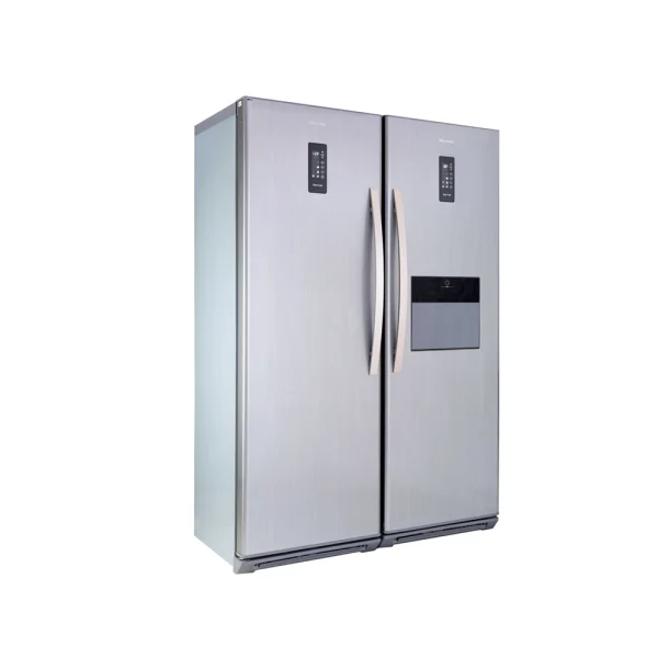 یخچال فریزر دوقلو هیمالیا مدل رومانو پلاس استیل - تصویر 2