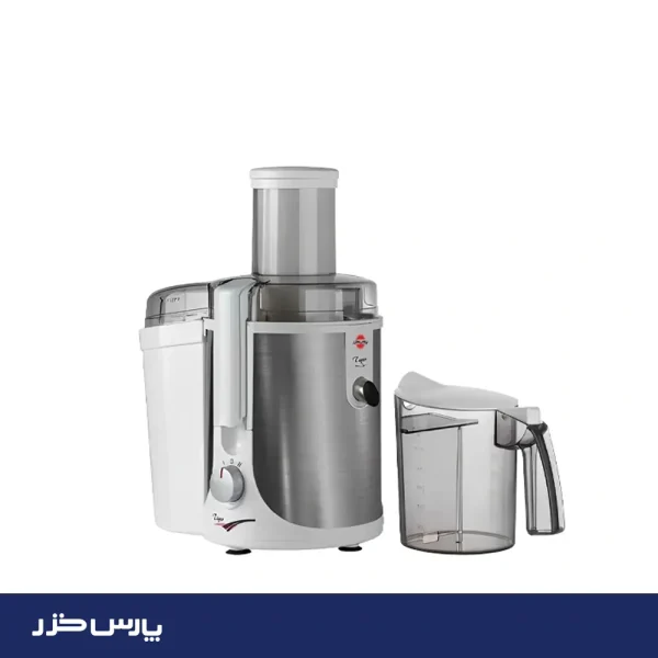 آبمیوه گیری پارس خزر مدل TIGER سفید استیل - تصویر 1