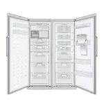 یخچال فریزر دوقلو 40 فوت سام مدل RR65-RZ65-S - تصویر 2