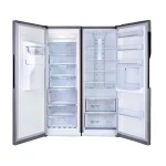 یخچال فریزر دوقلو هیمالیا مدل آلفا پلاس نقره ای - تصویر 2