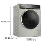 ماشین لباسشویی بوش سری هشت 10 کیلویی مدل WGB2560X0 - تصویر 3