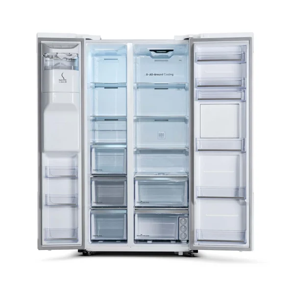 ساید بای ساید هیمالیا 32 فوت مدل گلکسی استیل - تصویر 3