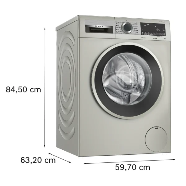 ماشین لباسشویی بوش سری چهار 9 کیلویی مدل WGA2440XME - تصویر 5