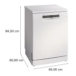 ماشین ظرفشویی بوش سری چهار 13 نفره مدل SMS4ECW26M - تصویر 5