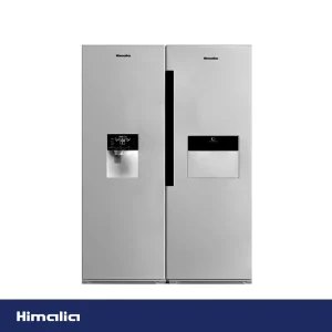 یخچال فریزر دوقلو هیمالیا مدل آلفا پلاس نقره ای