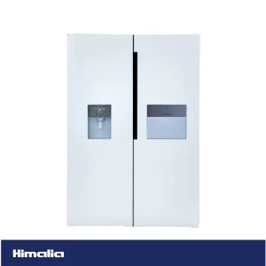 یخچال فریزر دوقلو هیمالیا مدل آلفا پلاس سفیدچرمی