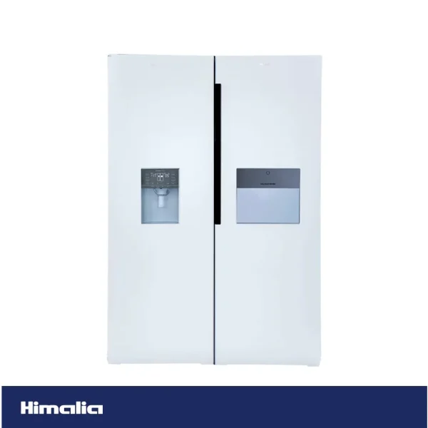 alfa-w.webp یخچال فریزر دوقلو هیمالیا مدل آلفا پلاس سفیدچرمی - تصویر 1