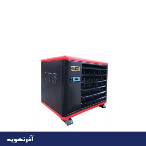 هیتر برقی فن دار آذر تهویه مدل E18000 طرح فلورا سه فاز