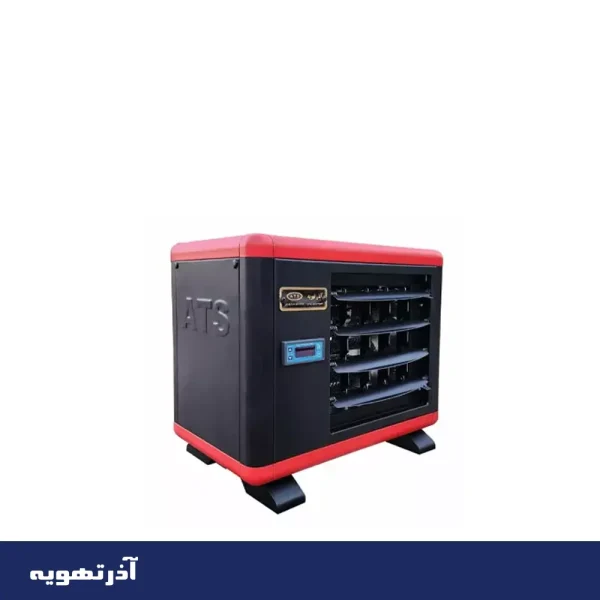 هیتر برقی فن دار آذر تهویه مدل E6000 طرح فلورا تک فاز - تصویر 1