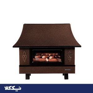 بخاری گازی شومینه ای نیک کالا 24000 مدل آذر MC24