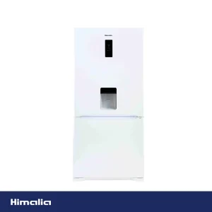 یخچال فریزر پایین هیمالیا 24 فوت مدل امگا با آبسردکن سفید چرمی