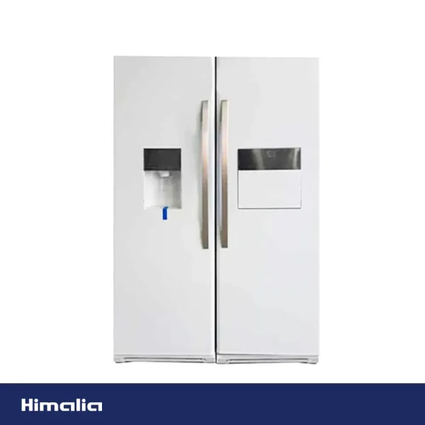 pana-p-w.webp یخچال فریزر دوقلو هیمالیا مدل پانوراما پلاس سفید چرمی - تصویر 1