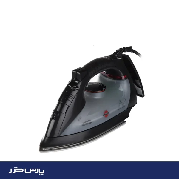 اتو بخار پارس خزر مدل SI-702 مشکی نقره ای - تصویر 1