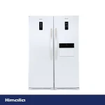 یخچال فریزر دوقلو هیمالیا مدل رومانو پلاس سفید چرمی