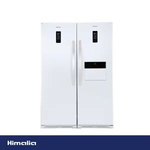 یخچال فریزر دوقلو هیمالیا مدل رومانو پلاس سفید چرمی