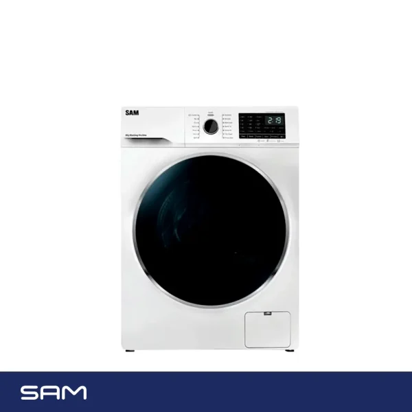 ماشین لباسشویی سام 8 کیلویی مدل UN-Q1435 W - تصویر 1