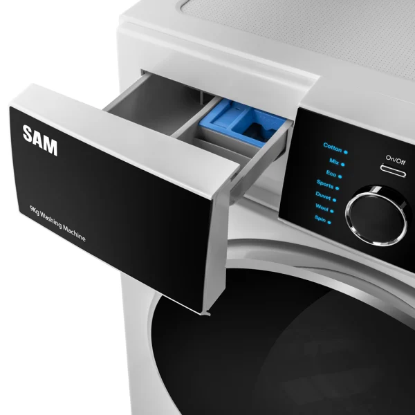 ماشین لباسشویی سام 9 کیلویی مدل DD-P1482/W - تصویر 6