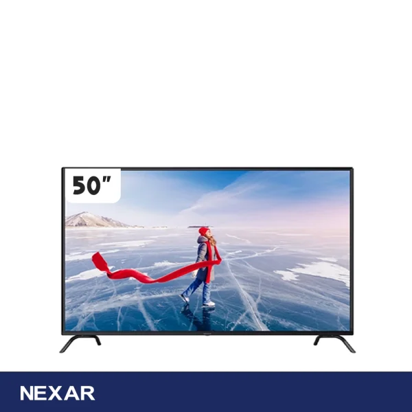 تلویزیون ال ای دی هوشمند نکسار 50 اینچ مدل NTV-U50E616N - تصویر 1