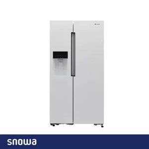 ساید بای ساید اسنوا سری نوژا 28 فوت مدل S1DI-S100-W سفید متالیک