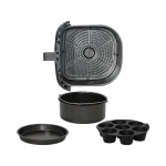 سرخ کن بدون روغن ناسا الکتریک مدل NS-811 استیل - تصویر 4