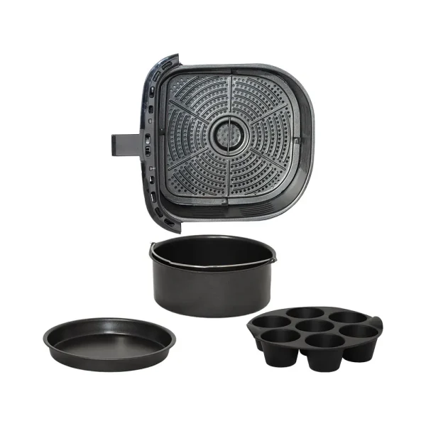 سرخ کن بدون روغن ناسا الکتریک مدل NS-811 استیل - تصویر 4