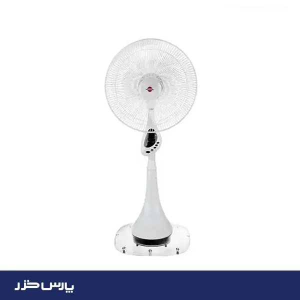 پنکه ایستاده پارس خزر مدل 4070R سفید - تصویر 1