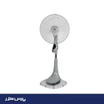 پنکه ایستاده پارس خزر مدل 4070R سفید طوسی