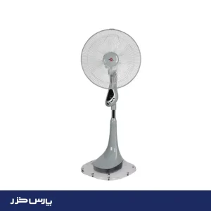 پنکه ایستاده پارس خزر مدل 4070R سفید طوسی