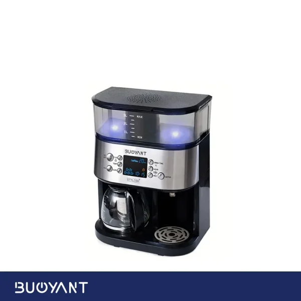 چای و قهوه ساز بويانت مدل Stylish Plus مشکی - تصویر 1