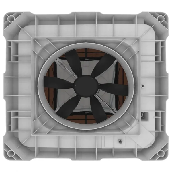 کولر پلیمری سلولزی نیرو تهویه البرز 25000 مدل TYPHOON6/250U بالازن - تصویر 3