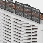 کولر پلیمری سلولزی نیرو تهویه البرز 25000 مدل TYPHOON6/250U بالازن - تصویر 5