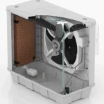 کولر پلیمری سلولزی نیرو تهویه البرز ۴۵۰۰ مدل WINCOOL4/45F روبروزن - تصویر 3