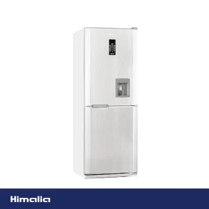 یخچال فریزر پایین 22 فوت هیمالیا مدل اونیکس ONYX سفید چرمی آبریزدار