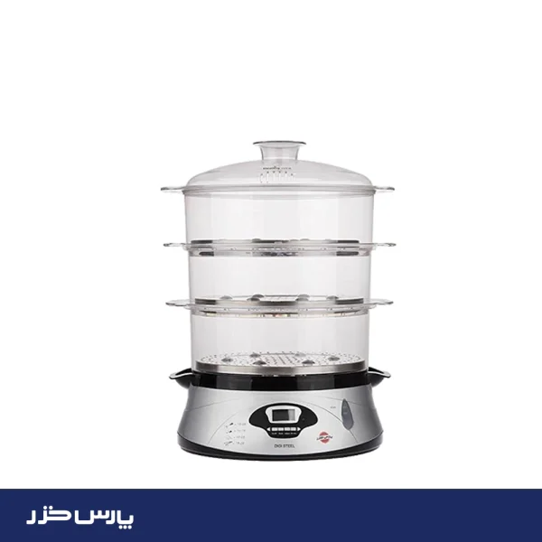 بخارپز پارس خزر مدل Digi Steel - تصویر 1
